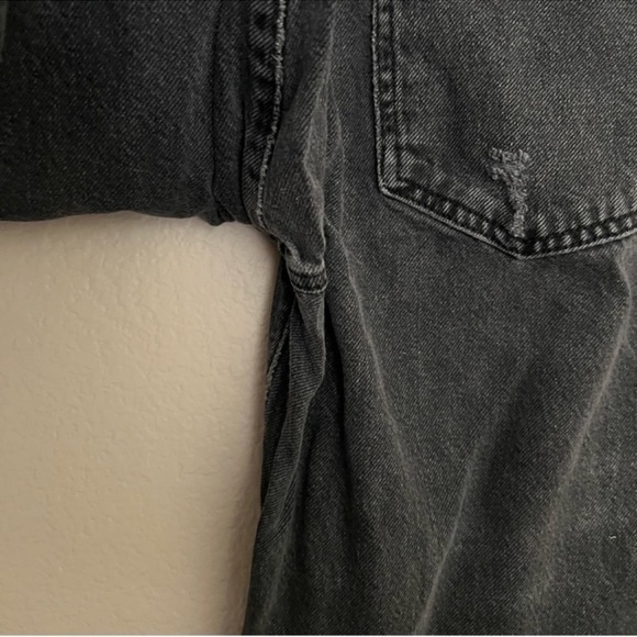 Free People Good Times Relaxed Skinny Jeans in Black Size: 30 - Picture 11 of 15